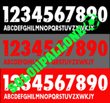 Kit nome numero videoflex x - kit,