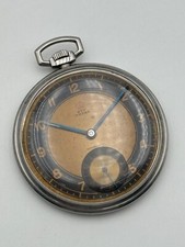 but prima pocket watch calatrava acciaio acier 48mm