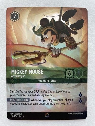 Lorcana topolino artistico - lorcana,