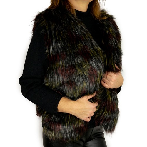 Gilet smanicato pelliccia - di,