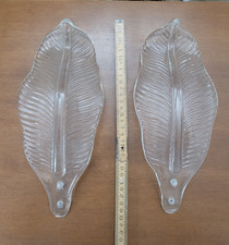 Coppia vetri foglia per