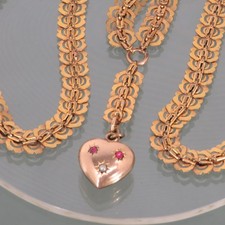 Collana D'Oro Doppia Con