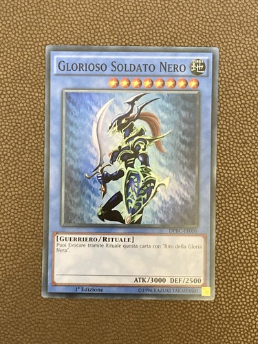 Glorioso soldato nero - yu-gi-oh,