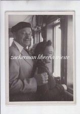 foto attrice ELSA MERLINI CON REGISTA WALLACE BEERY su nave Rex transatlantico a