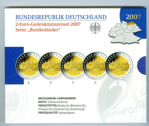 Brd 5x2 euro adfgj nella - brd, pp