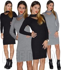 Abito Donna Pullover Collo