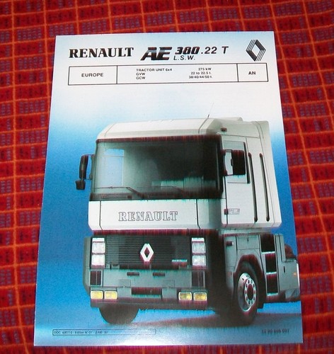 Renault 380 22t s w - ae, l.s.w