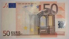 BANCONOTA 50 EURO – FDS . PRIMA SERIE (S) – DUISENBERG – RARA