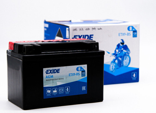 Exide bike etx9 battera - exide,
