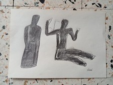 MARIO SIRONI MATITA SU CARTA