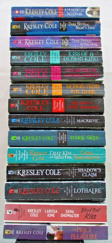 Kresley cole book lot - cole,