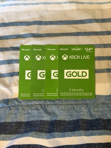 Microsoft xbox live gold - microsoft,