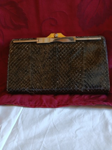 Pochette pitone vintage italia - pitone,