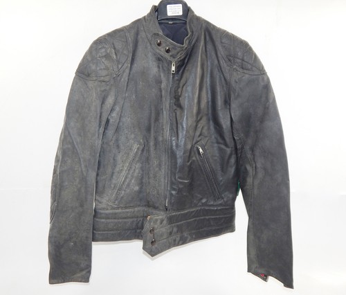 Giacca moto nera pelle - moto,