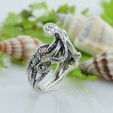 Anello nuovo argento sterling