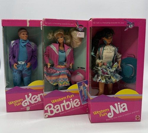 Barbie 1989 western fun - western,
