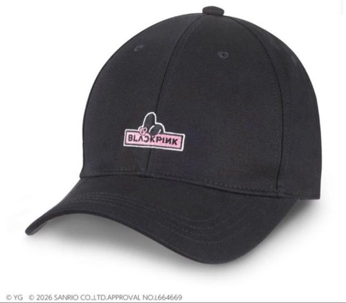 Cappello nero blackpink - cappello,