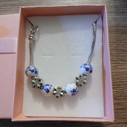 Bracciale regolabile ceramica - regolabile,