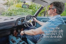 CC 2021 extracted mag article: FERRARI DINO 308 GT4, driving experience shared