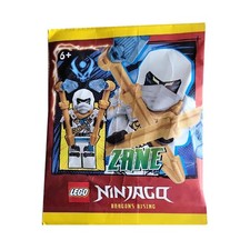 LEGO Ninjago Zane Minifigure Pacchetto Di Carta In Alluminio 892410