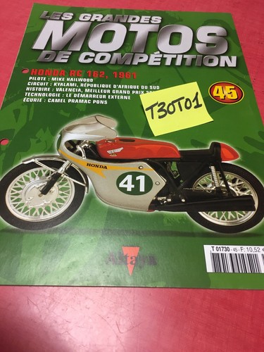 Fascicule honda rc162 1961 - fascicule,