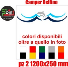 2 pz Kit adesivi per camper Holiday prezzo super scontato Kit Delfino !!!!