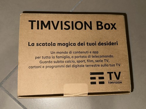 Tim vision box sagemcom - vision,