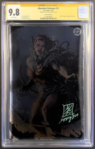 Absolute batman cgc 8 - absolute, 9.8