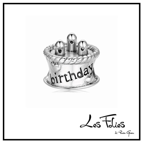 Charm torta compleanno - di,