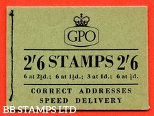 SG. F35c. 2/6 ottobre 1955. Pannello pubblicitario 1d PAP. Filigrane miste. Combina B51176