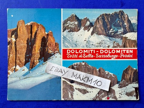 Cartolina foto dolomiti - 🔵,