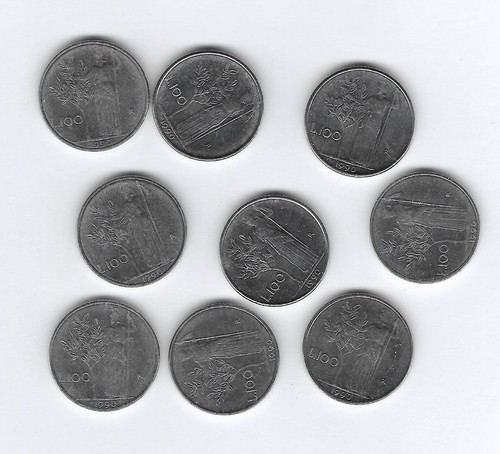 Italia 100 lire micro 1990 - micro,