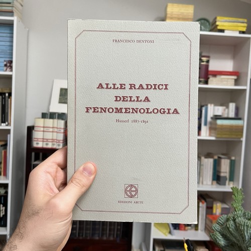 Husserl alle radici della - alle,
