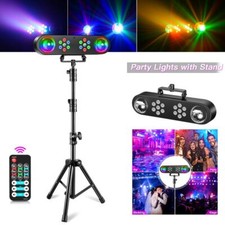 Set luci da discoteca luci per feste con treppiede DMX RGB DJ effetti luce