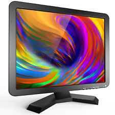 Monitor CCTV 17 pollici HDMI VGA BNC AV porte USB, doppi altoparlanti per Raspberry Pi 5