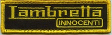 LAMBRETTA INNOCENTI PATCH GELB