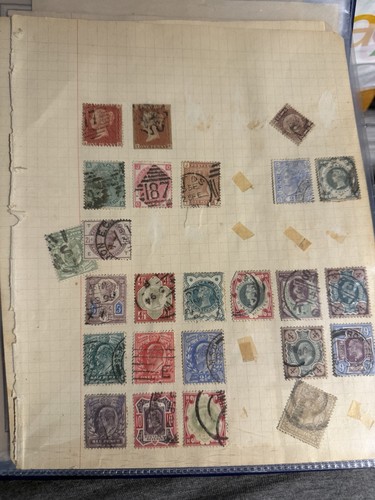 Album collezione timbri antico - collezione,