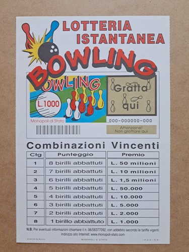 Locandina lotteria gratta - locandina, e