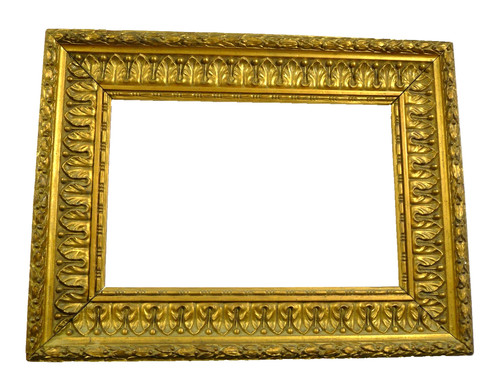 Vecchia cornice dorata stile - vecchia,
