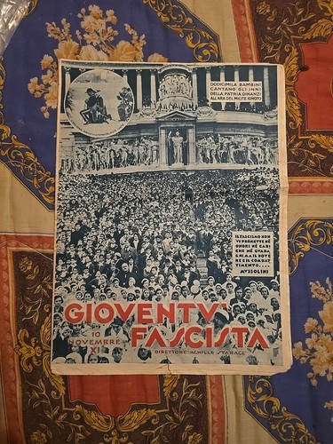 Giornale gioventu fascista - giornale,