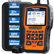 FOXWELL NT510 Elite For Honda Acura Bidirectional Diagnostic Tool OBD2 Scanner