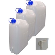 3x 10 Litro Tanica Acqua Con