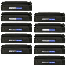 10 Cartucce Toner Nero per HP