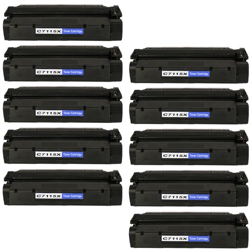Cartucce toner nero - 10, hp