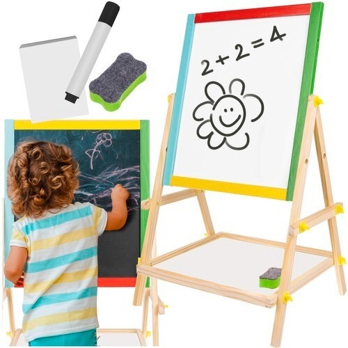 Lavagna educativa legno - in,