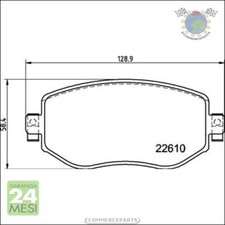Kit pastiglie freno xtra - pastiglie,