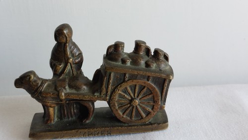 Antica scultura bronzo fine - bronzo,