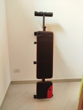 Panca piana palestra pieghevole Domyos 500 Decathlon + Manubri Pesi Allenamento