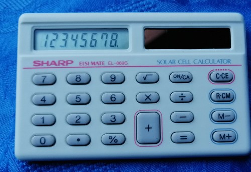 Calcolatrice sharp elsi mate - calcolatrice,