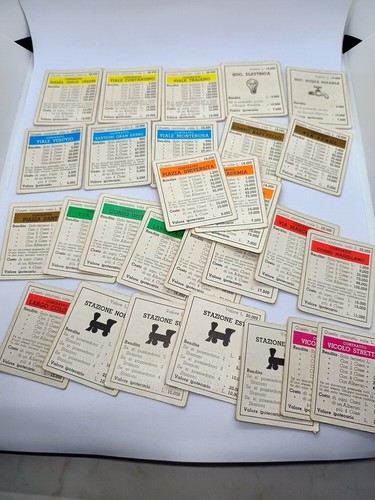 Monopoli contratti cartoncini